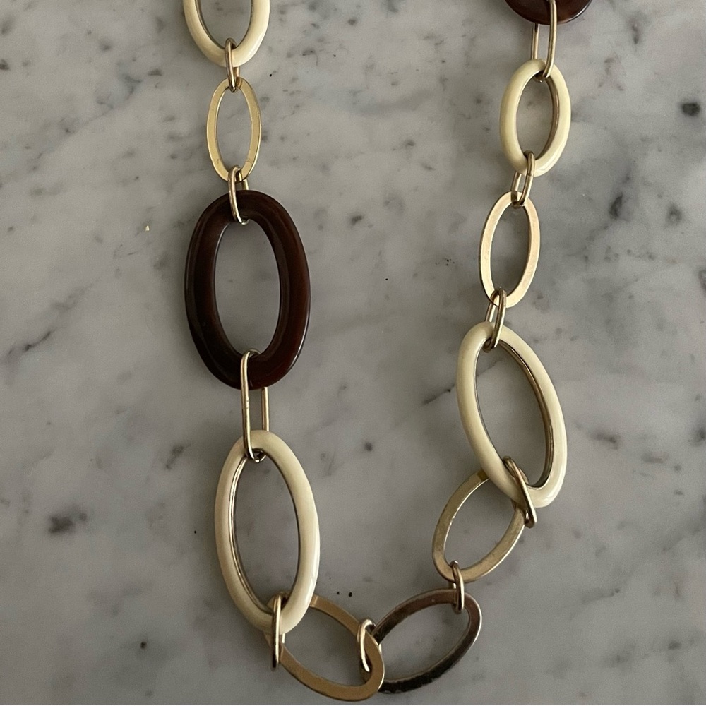 Stella and Dot necklace.  Can be worn long or doubled.